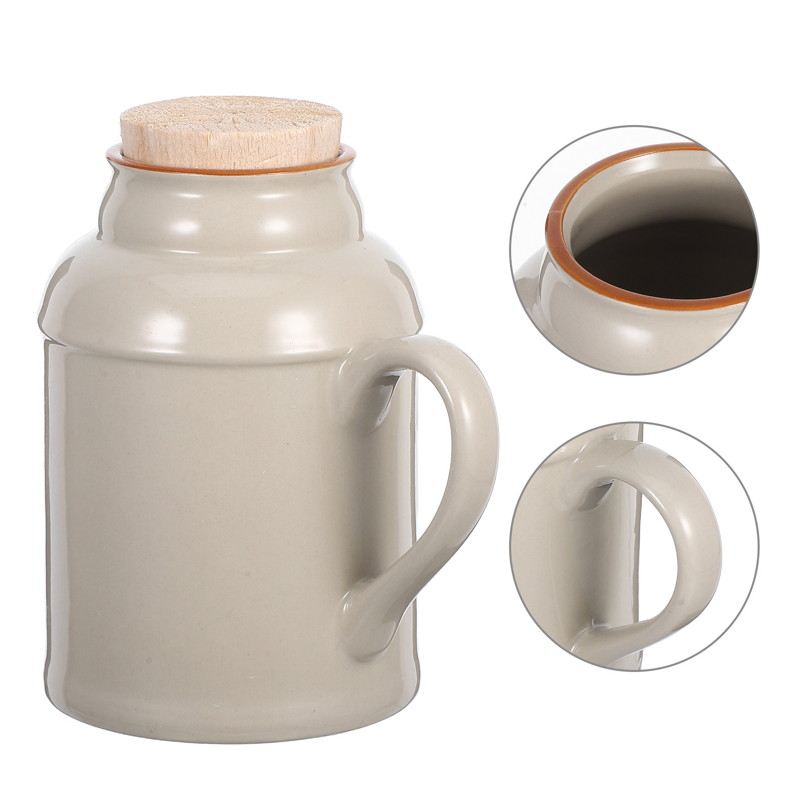Coffee Tea Uses - إبريق ماء سيراميك عتيق للزينة مع