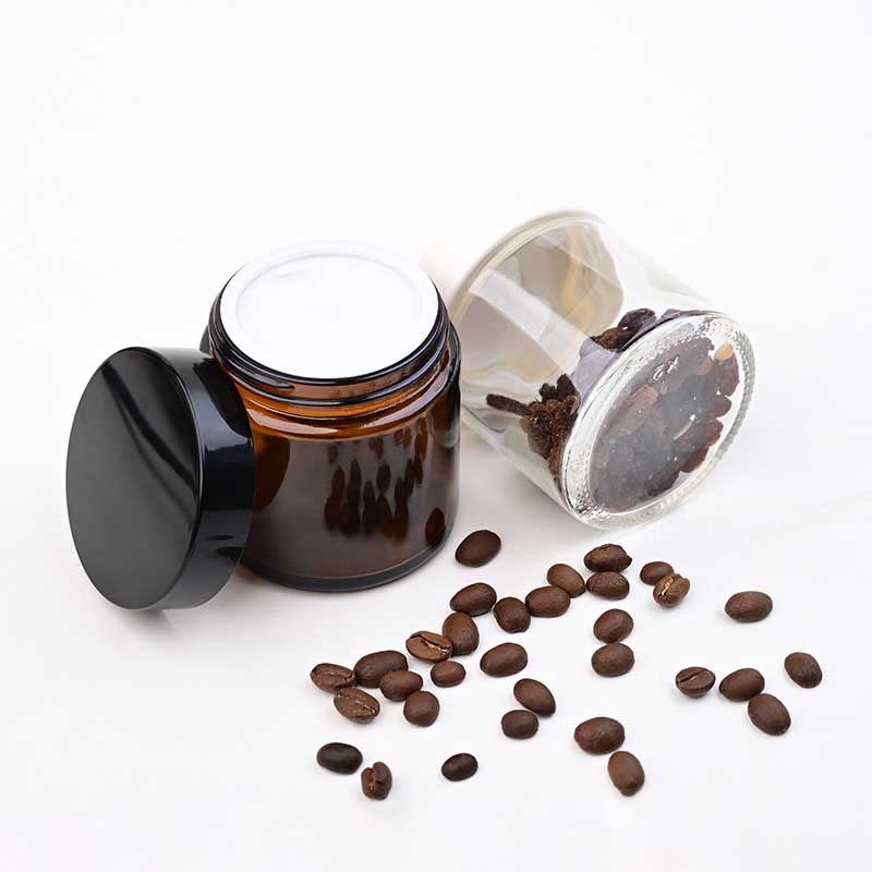 Coffee Tea Uses - جرة زجاجية محمولة لتخزين حبوب البن