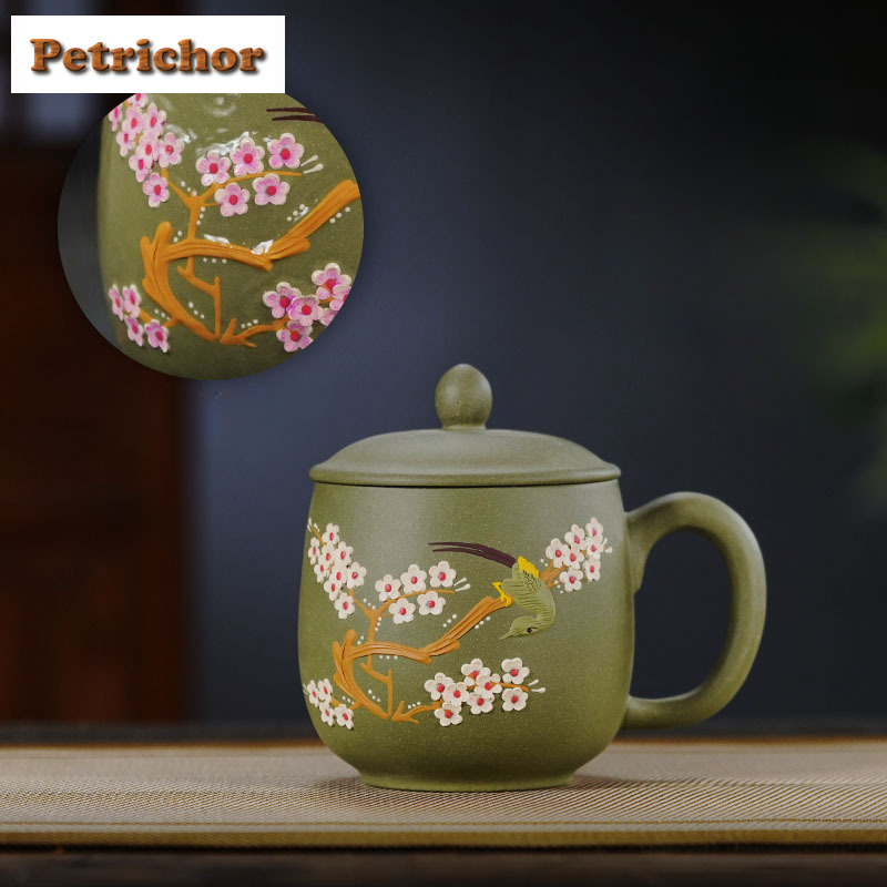 Coffee Tea Drawing - 400 مللي ييشينغ الأرجواني الطين الطين
