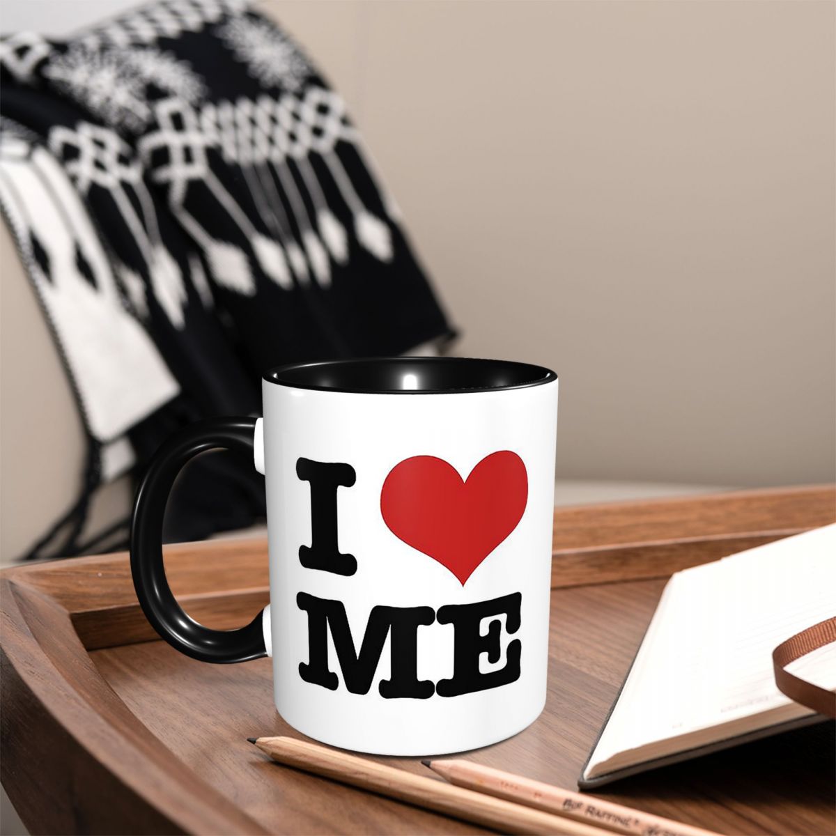 Coffee Tea Me - كوب 'أحب نفسي' مضحك، أكواب قهوة