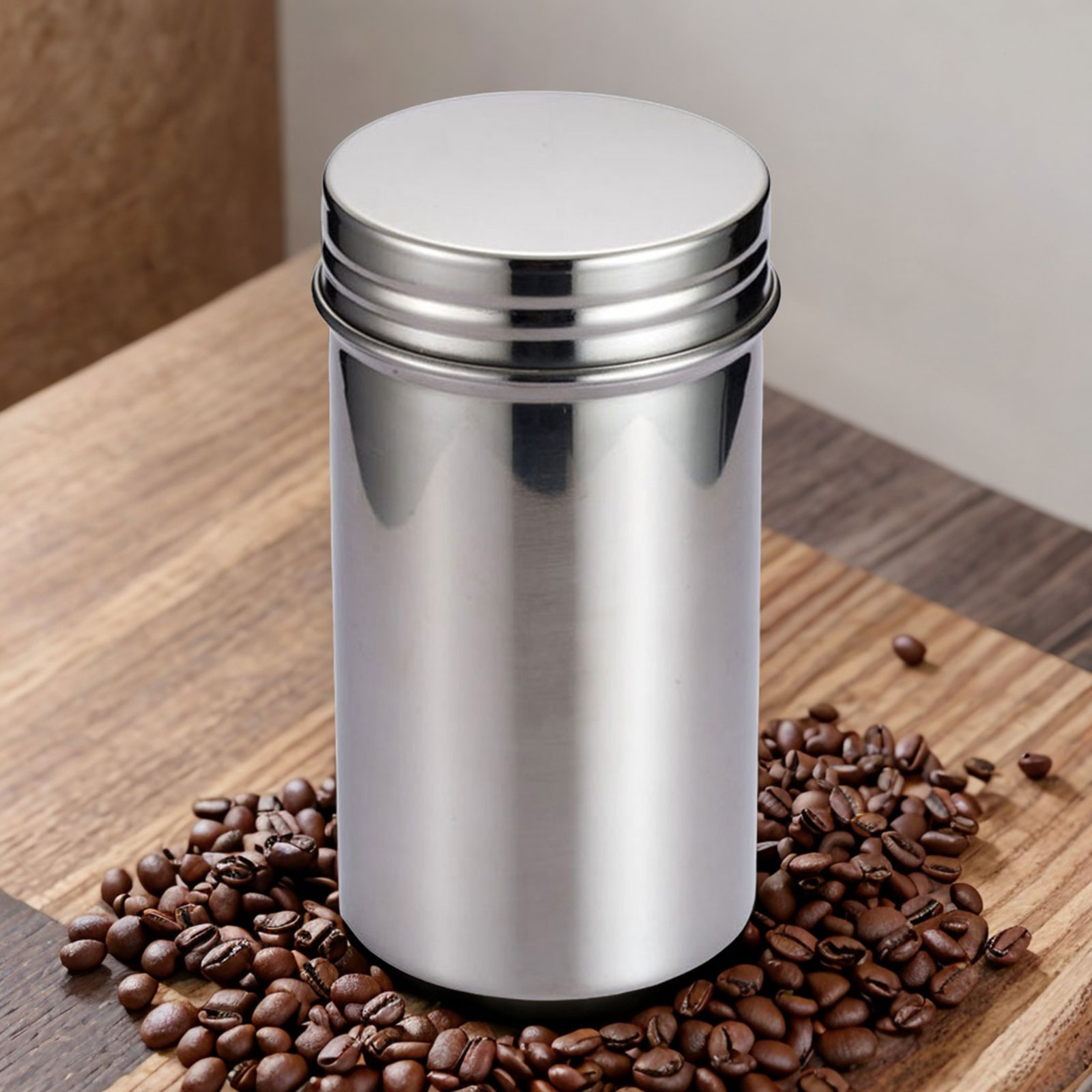Coffee Tea And Bean Leaf - برطمان تخزين مختوم من الفولاذ المقاوم
