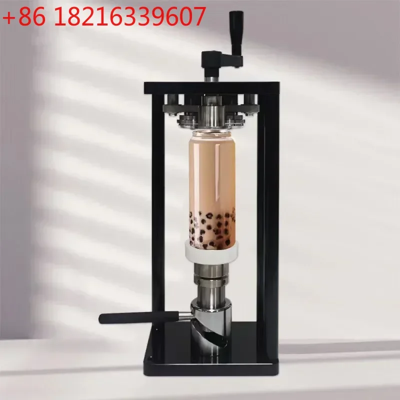 Coffee Tea Machine For Home - آلة ختم علب محمولة يدوية دوارة