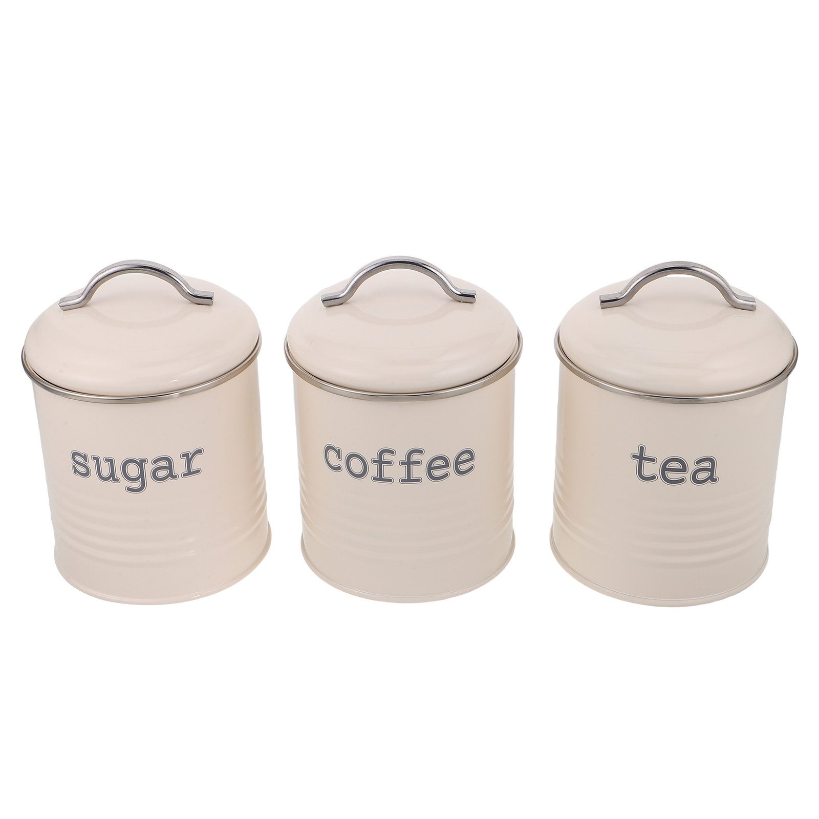 Coffee Tea Uses - مجموعة من 3 حاويات محكمة الإغلاق