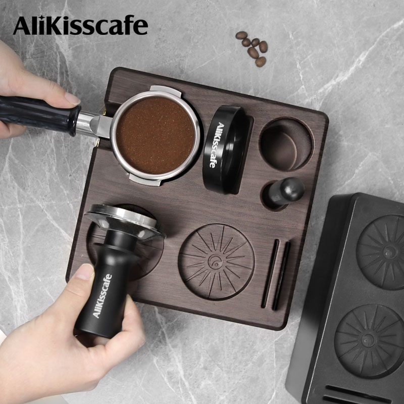 Coffee Tea Espresso - حامل مكبس القهوة وحامل بورتافلتر 51