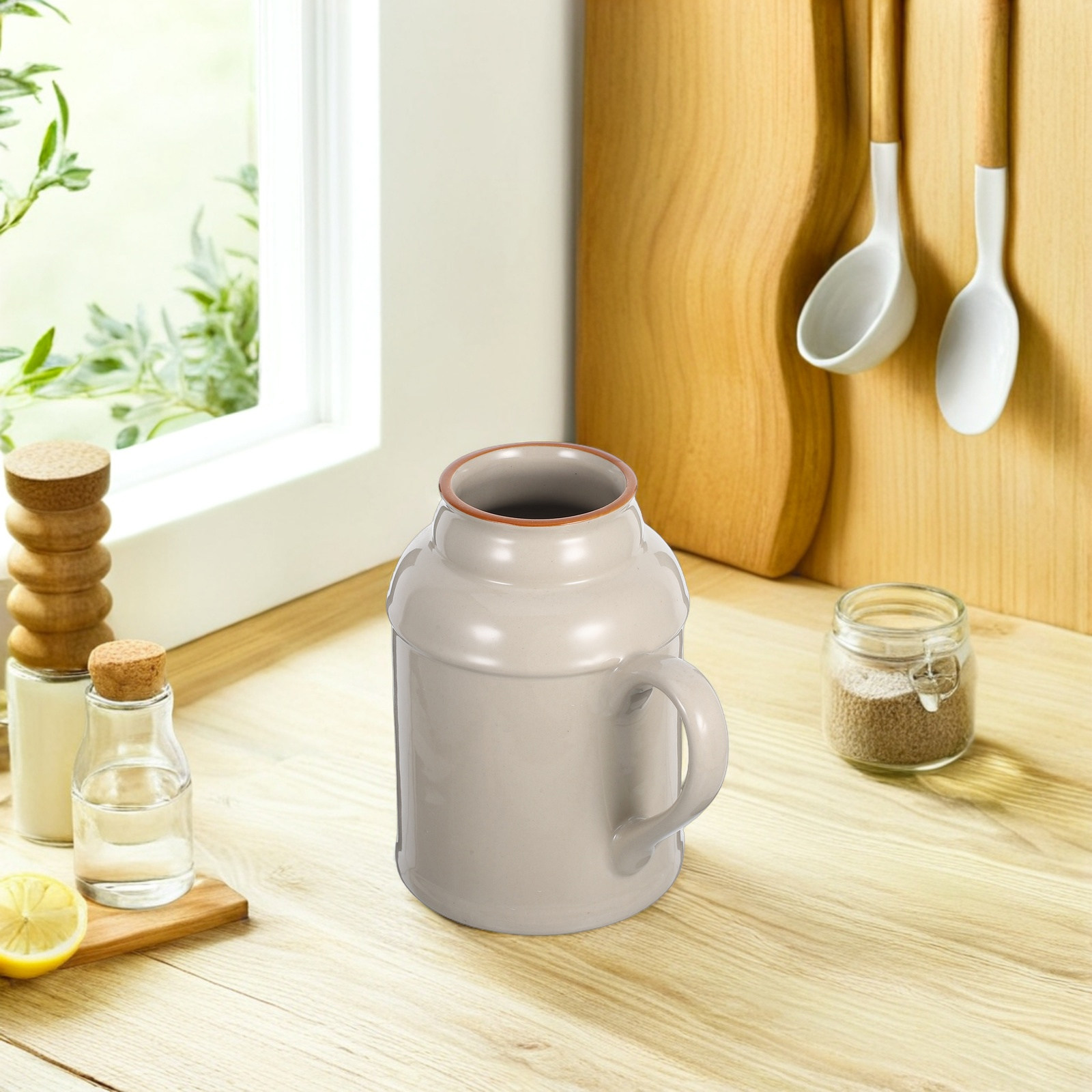 إبريق ماء سيراميك عتيق للزينة  - مراجعة Coffee Tea Uses وسعره