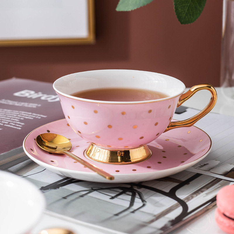 أكواب قهوة سيراميك وردية مع صح - مراجعة Tea Coffee Pot Set وسعره