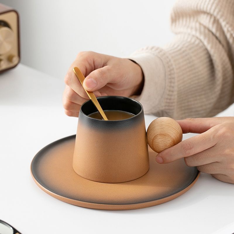 طقم قهوة من السيراميك كوب منزل - مراجعة Coffee Tea And Company وسعره