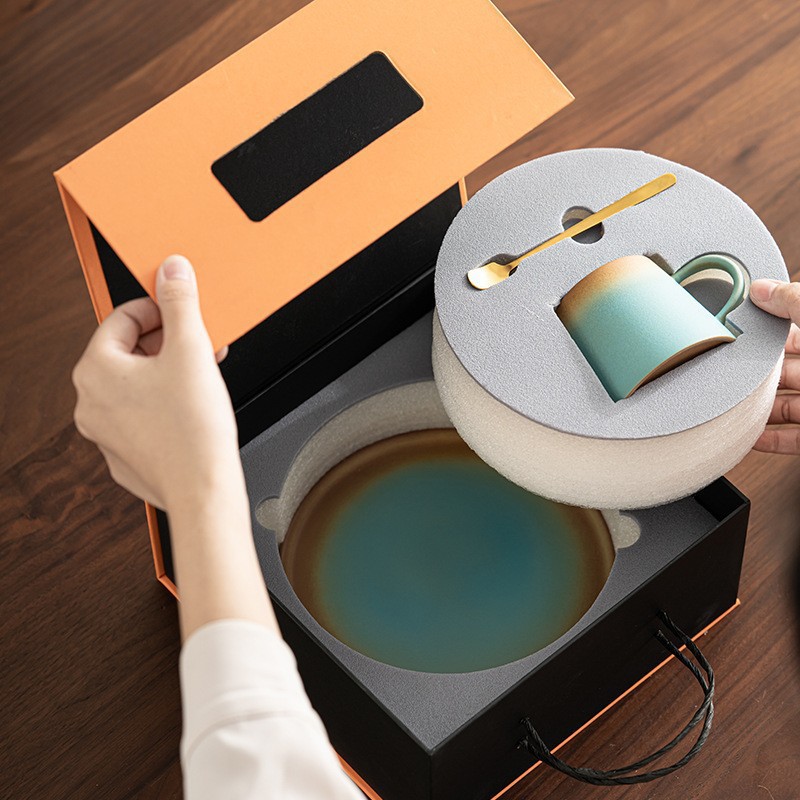 طقم قهوة من السيراميك كوب منزل - مراجعة Coffee Tea And Company وسعره