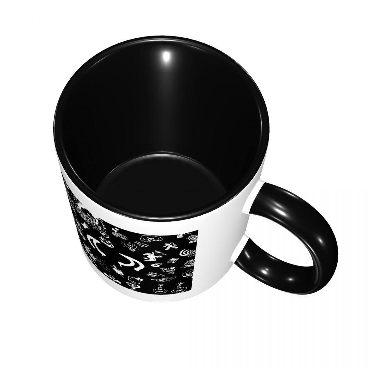 أكواب سيراميك مضحكة بتصميمات ي - مراجعة Coffee Tea Drawing وسعره
