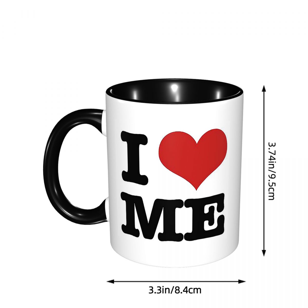 كوب 'أحب نفسي' مضحك، أكواب قهو - مراجعة Coffee Tea Me وسعره