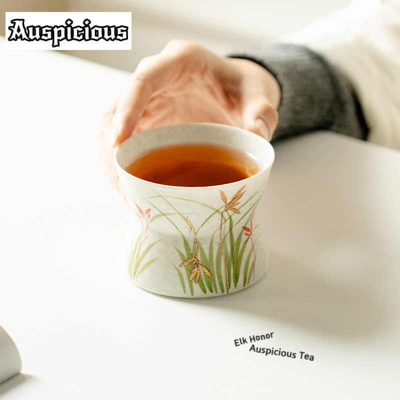 180 مللي الذهب رسمت باليد السح - مراجعة Coffee Tea Drawing وسعره