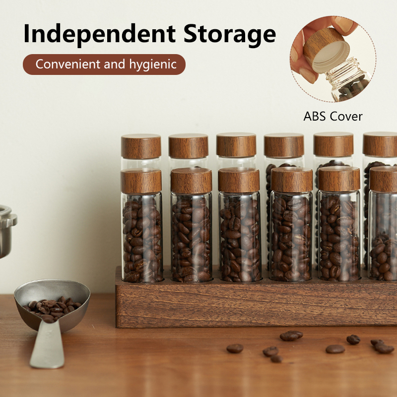 ZIRKUS حامل عرض أنبوبي لحاويات - مراجعة Coffee Tea Espresso وسعره