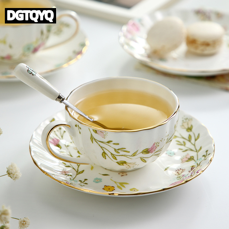 طقم فنجان قهوة وصحن سيراميك بن - مراجعة Tea Coffee Pot Set وسعره
