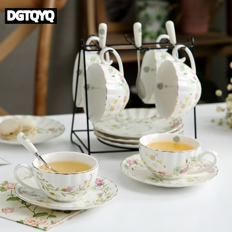 طقم فنجان قهوة وصحن سيراميك بن - مراجعة Tea Coffee Pot Set وسعره