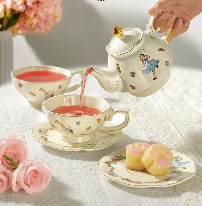 طقم شاي وقهوة سيراميك أليس بتص - مراجعة Tea Coffee Pot Set وسعره