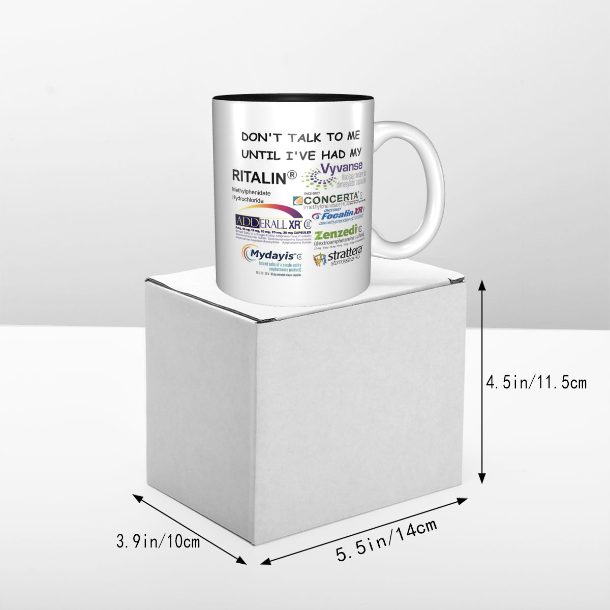 كوب 'لا تتحدث معي' مضحك، أكواب - مراجعة Coffee Tea Me وسعره