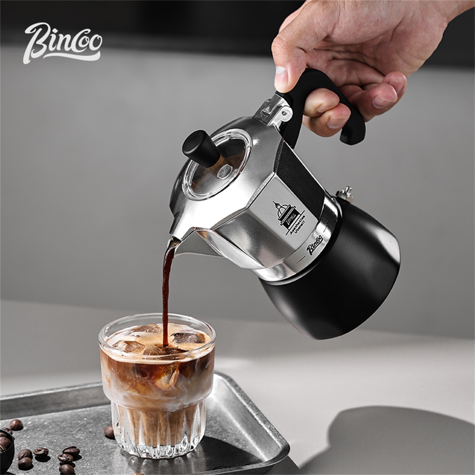 وعاء موكا ذو صمام مزدوج من BIN - مراجعة Coffee Tea Espresso وسعره