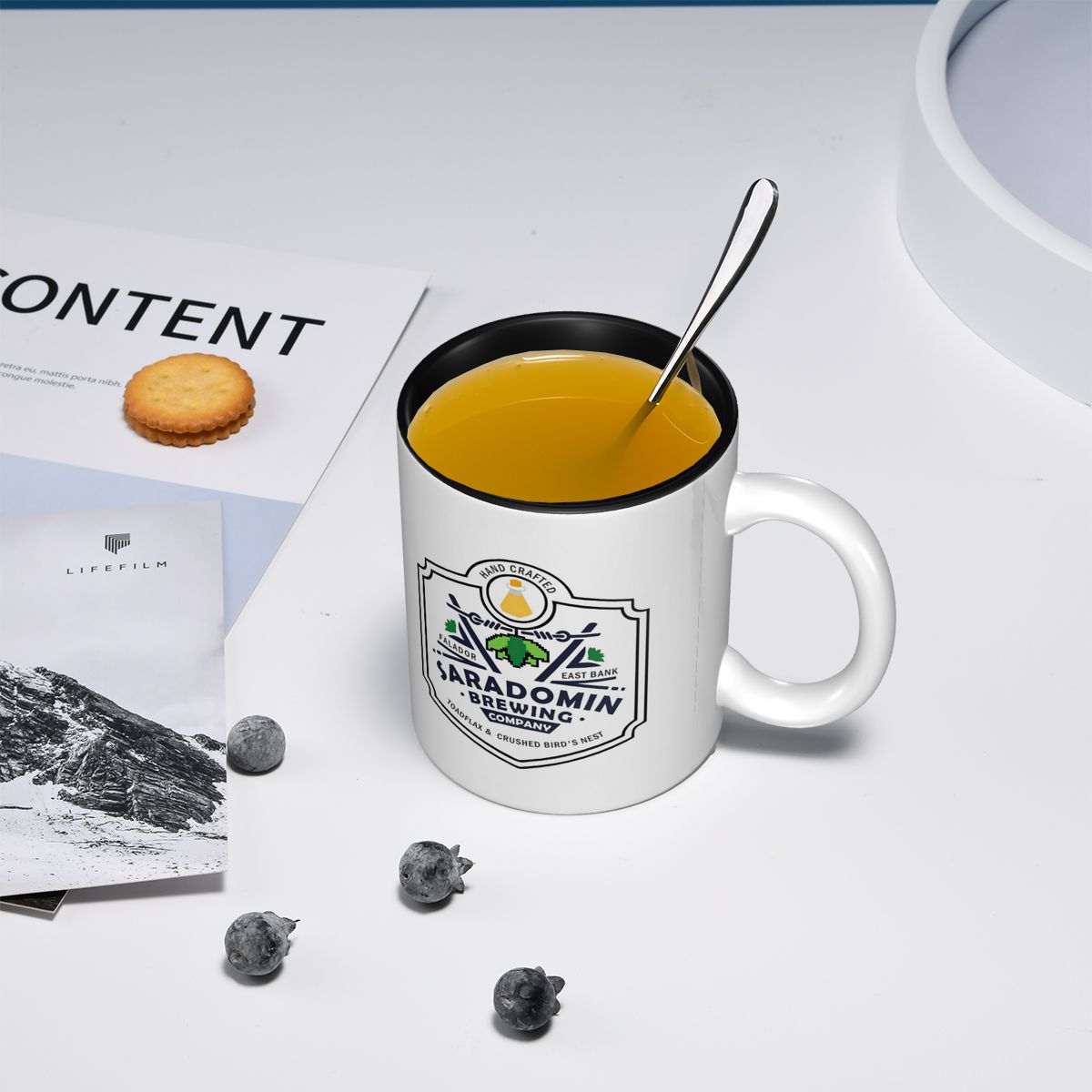 أكواب سيراميك مضحكة من شركة سا - مراجعة Coffee Tea And Company وسعره
