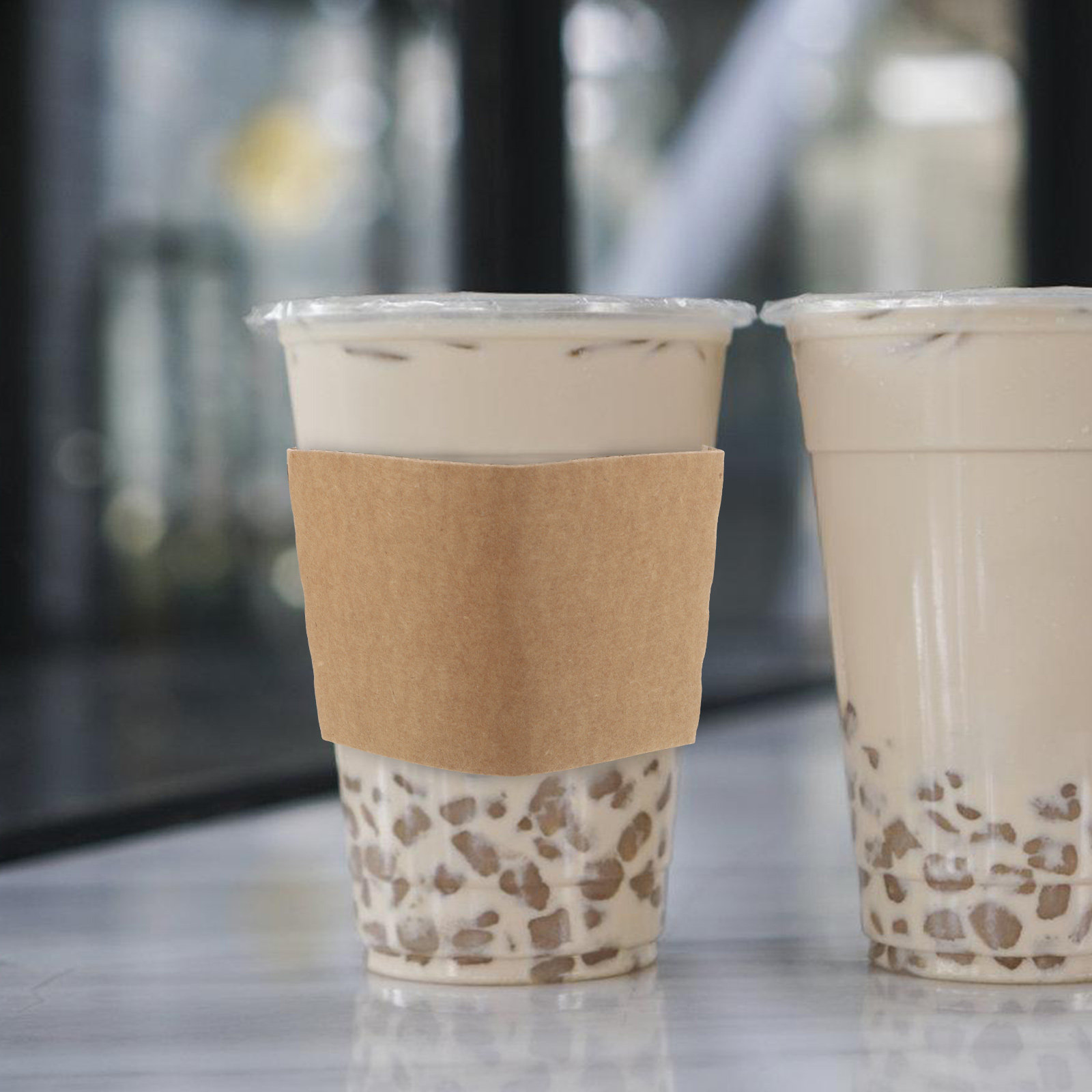 100 قطعة من أكمام أكواب القهوة - مراجعة Coffee Tea Uses وسعره