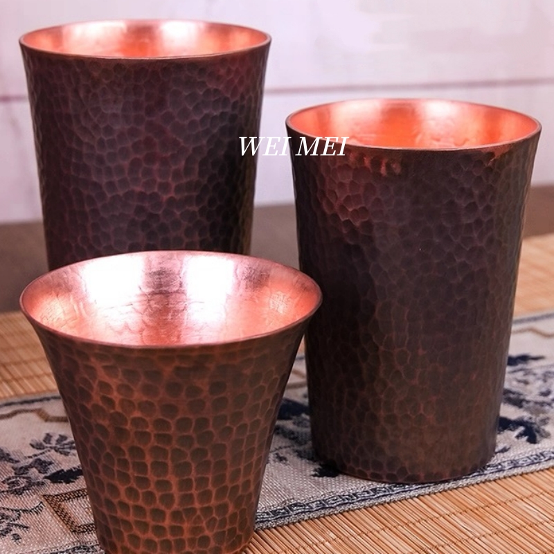 كوب قهوة نحاسي عتيق، مصنوع يدو - مراجعة Coffee Tea Uses وسعره