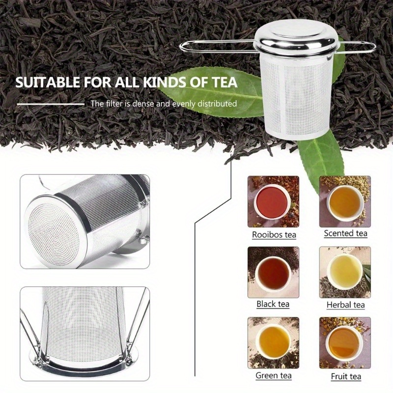مصفاة شاي شبكية من الستانلس ست - مراجعة Coffee Tea Spices وسعره
