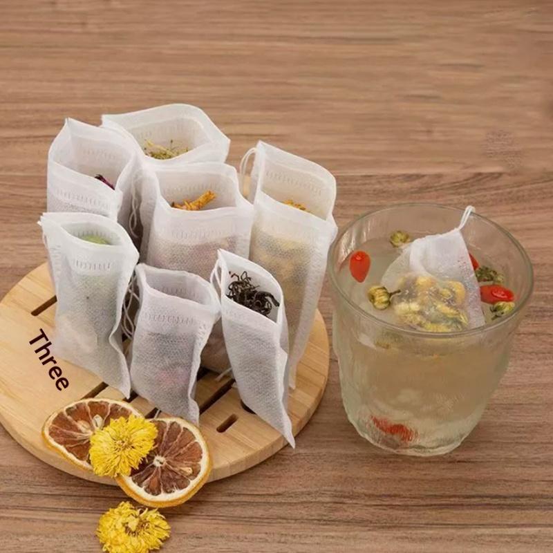 ☌ 100 قطعة كيس شاي للاستخدام م - مراجعة Coffee Tea Spices وسعره
