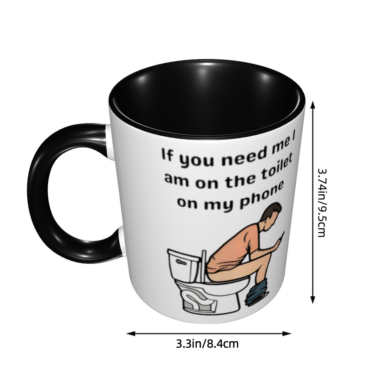 كوب قهوة مكتوب عليه 'إذا كنت ت - مراجعة Coffee Tea Me وسعره
