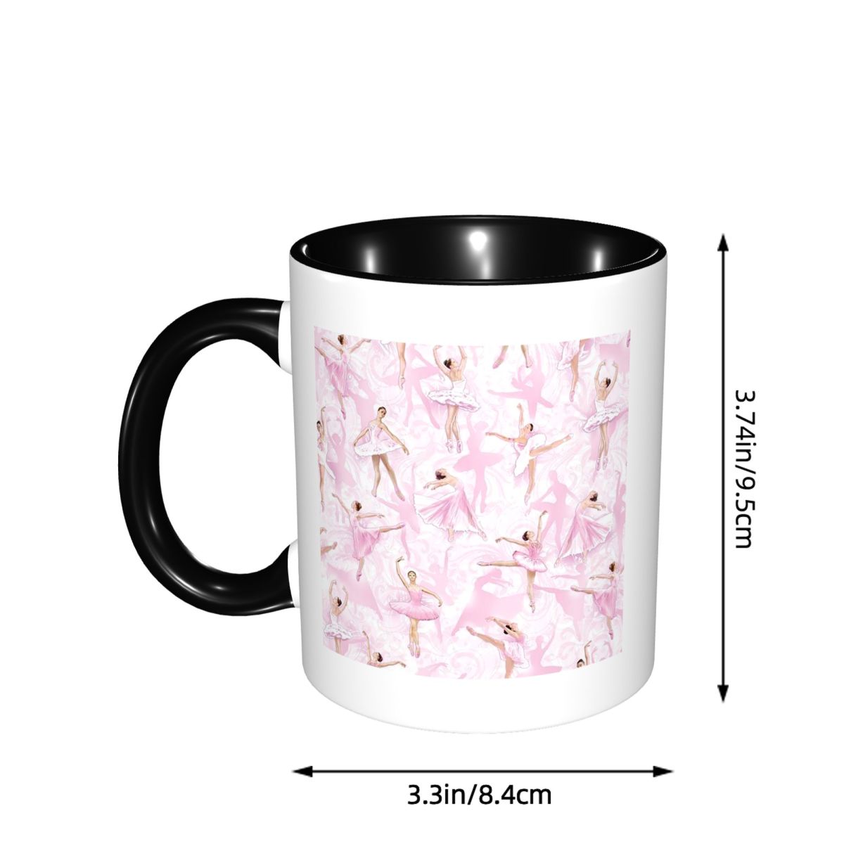 كوب سيراميك مضحك بتصميم راقصة  - مراجعة Coffee Tea Me وسعره