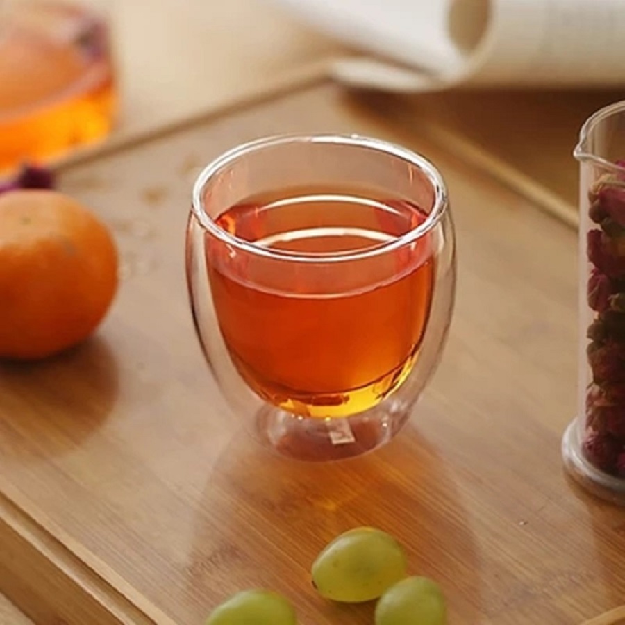 أكواب قهوة زجاجية مزدوجة الجدا - مراجعة Tea Coffee Pot Set وسعره
