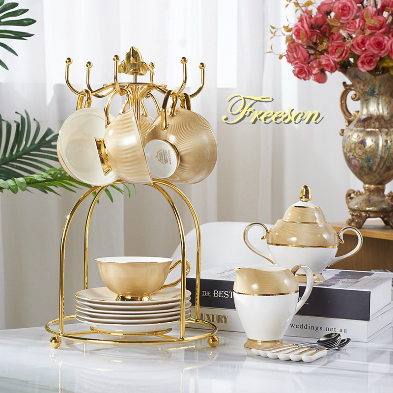طقم قهوة بورسلين فاخر, طقم قهو - مراجعة Tea Coffee Pot Set وسعره