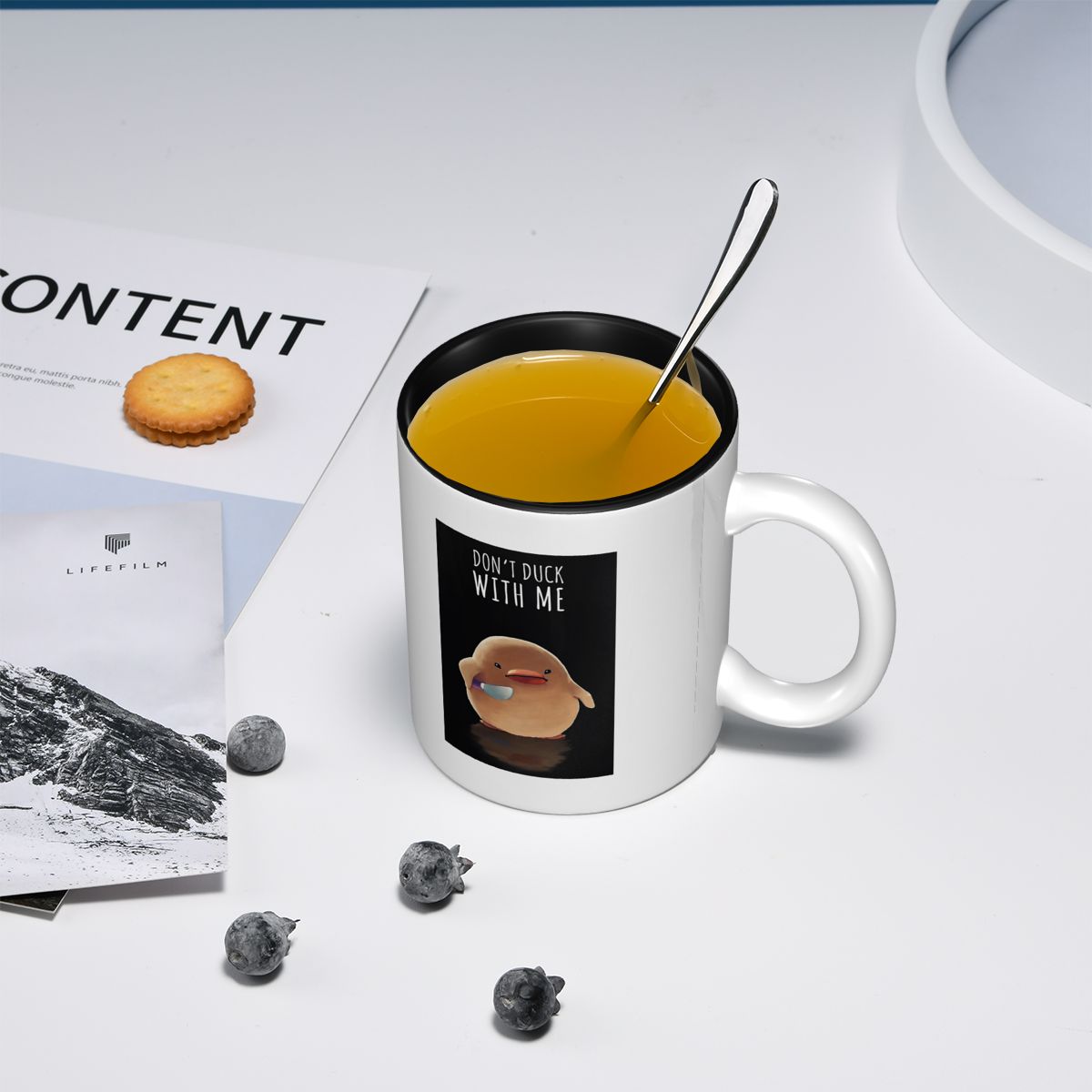 لا تكن معي كسوساً - كوب ميم مض - مراجعة Coffee Tea Me وسعره