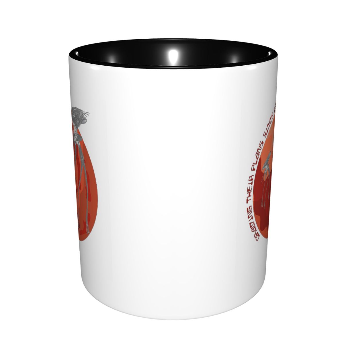أكواب سيراميك مضحكة بتصميم حرب - مراجعة Coffee Tea Drawing وسعره
