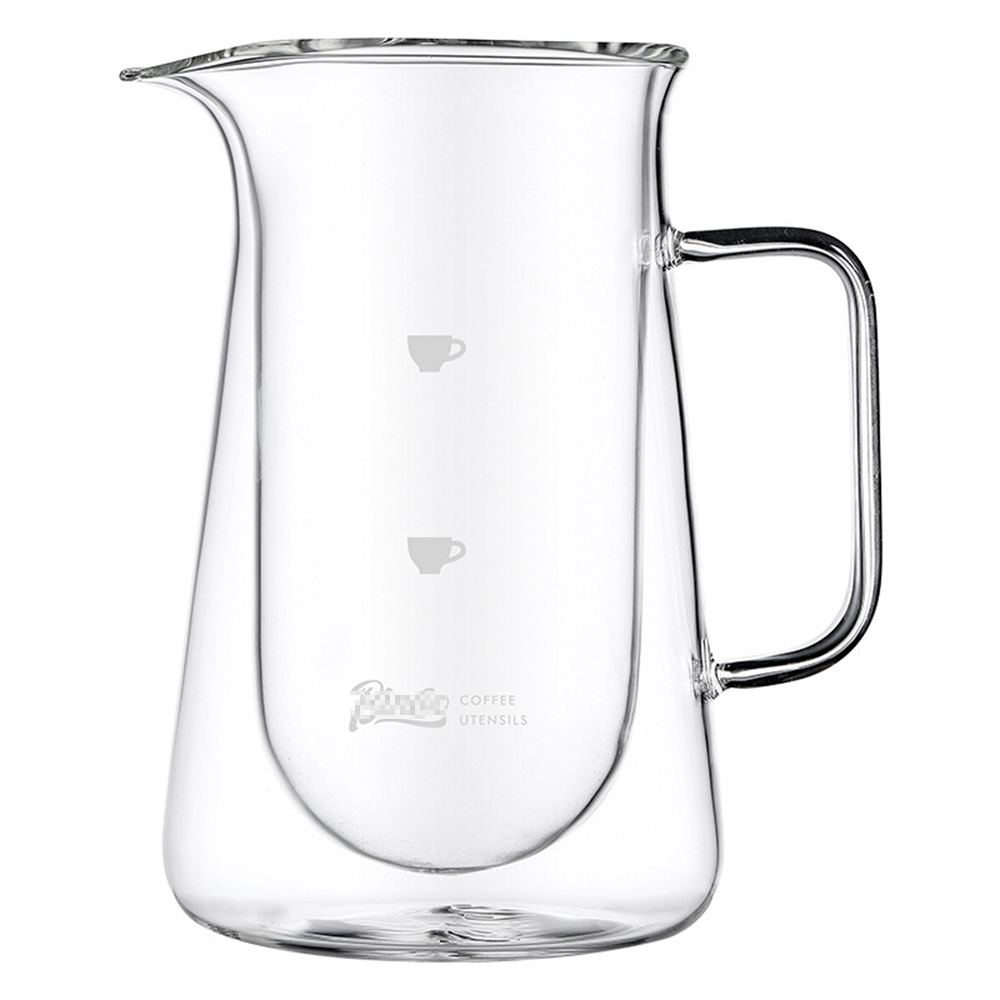 إبريق قهوة زجاجي مزدوج الجدار  - مراجعة Coffee Tea Decanter وسعره
