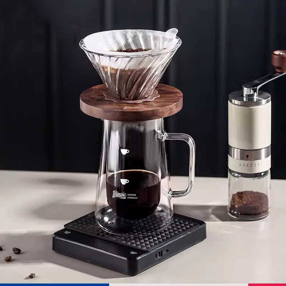 إبريق قهوة زجاجي مزدوج الجدار  - مراجعة Coffee Tea Decanter وسعره