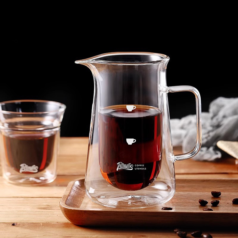 إبريق قهوة زجاجي مزدوج الجدار  - مراجعة Coffee Tea Decanter وسعره