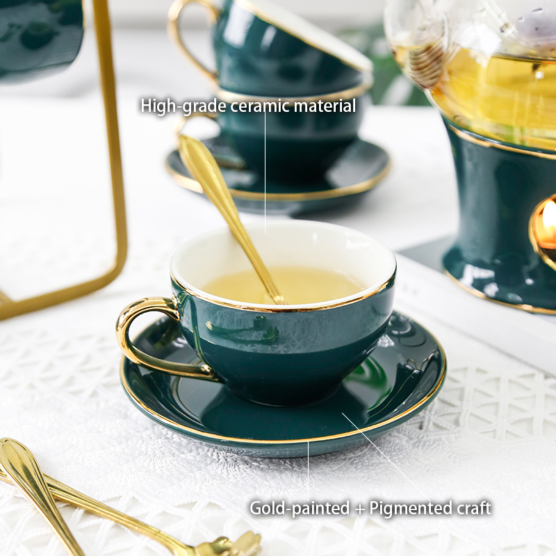 الشمال طقم شاي سيراميك الخزف ا - مراجعة Tea Coffee Pot Set وسعره