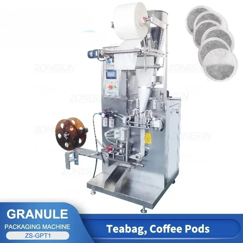 ZONESUN ماكينة تعبئة أكياس الش - مراجعة Coffee Tea Bean Leaf وسعره