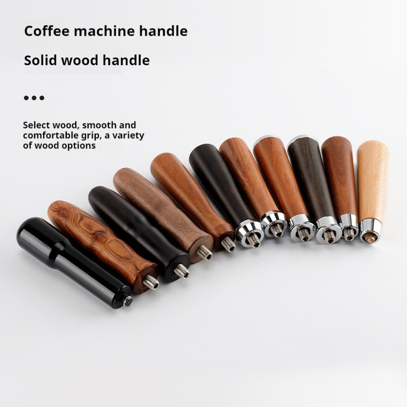 M10 Portafilter مقبض مقبض خشبي - مراجعة Coffee Tea Espresso وسعره