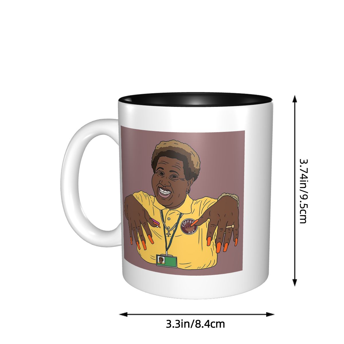 كوب سيراميك مضحك بتصميم 'اتمسي - مراجعة Coffee Tea Me وسعره