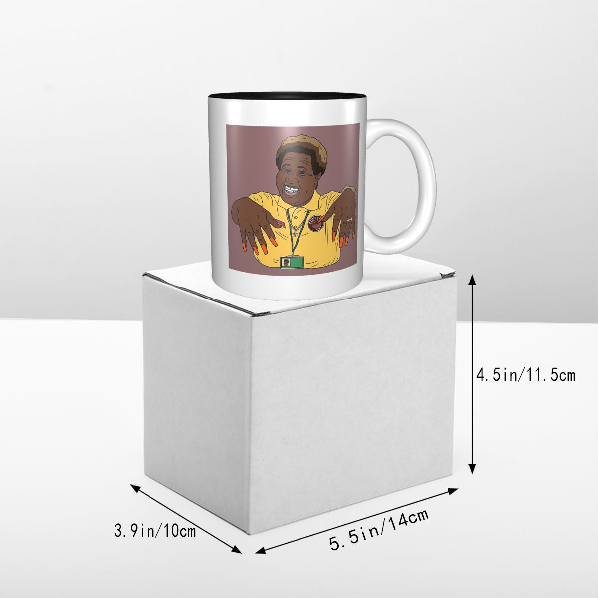 كوب سيراميك مضحك بتصميم 'اتمسي - مراجعة Coffee Tea Me وسعره