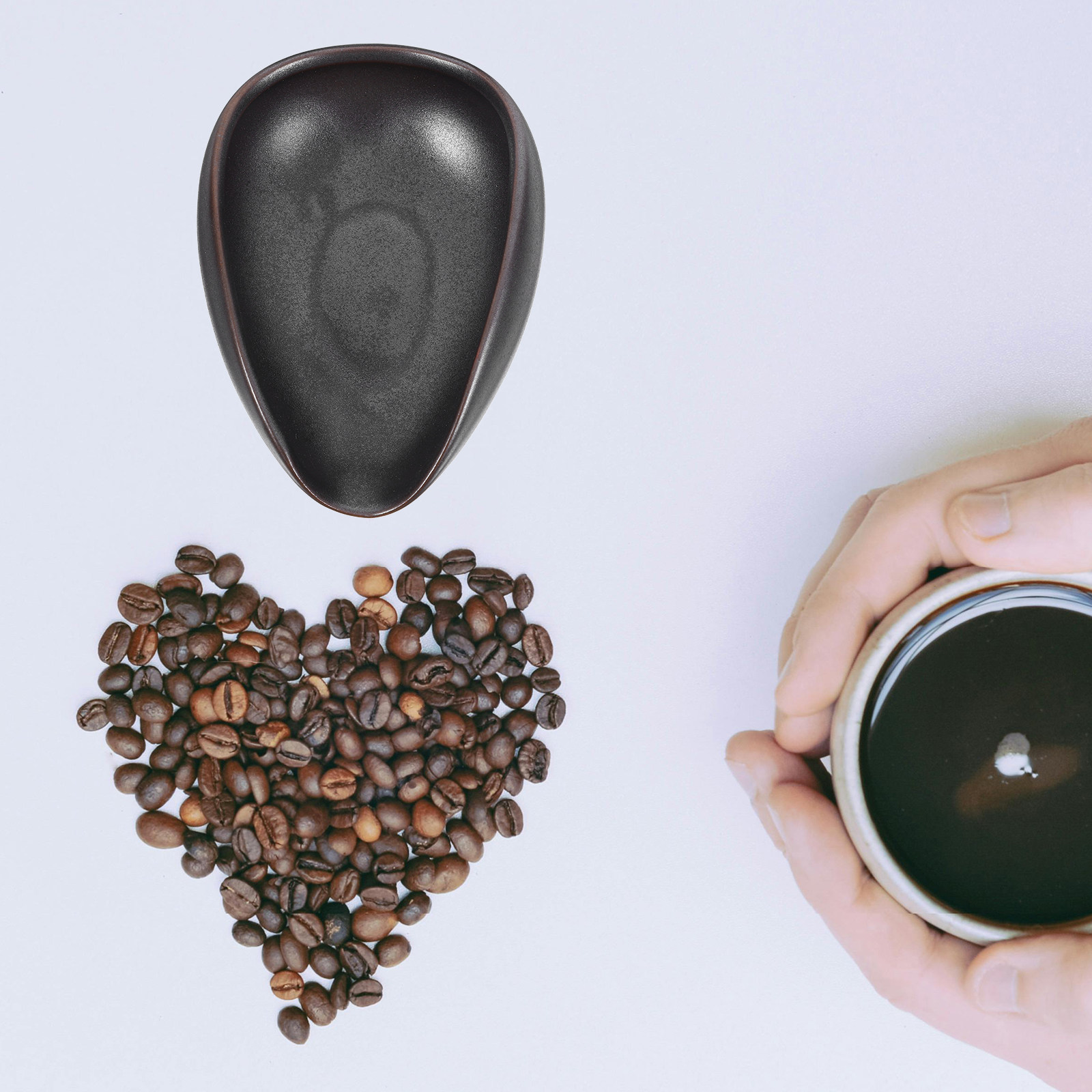 صينية سيراميك مقاومة للحرارة ا - مراجعة Coffee Tea And Bean Leaf وسعره