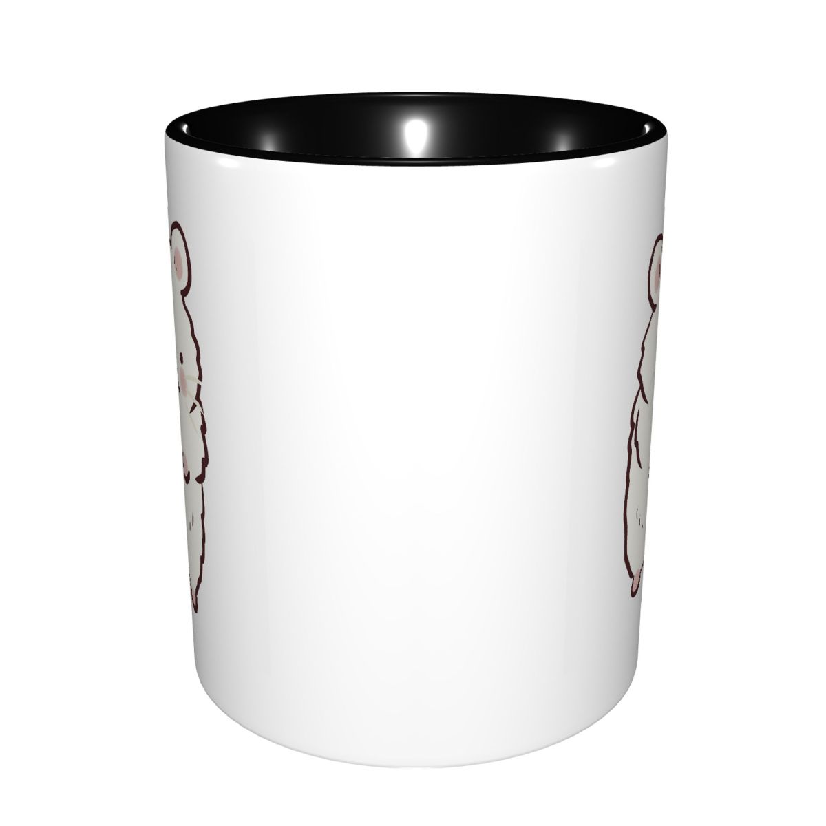 كوب سيراميك بتصميم هامستر لطيف - مراجعة Coffee Tea Drawing وسعره