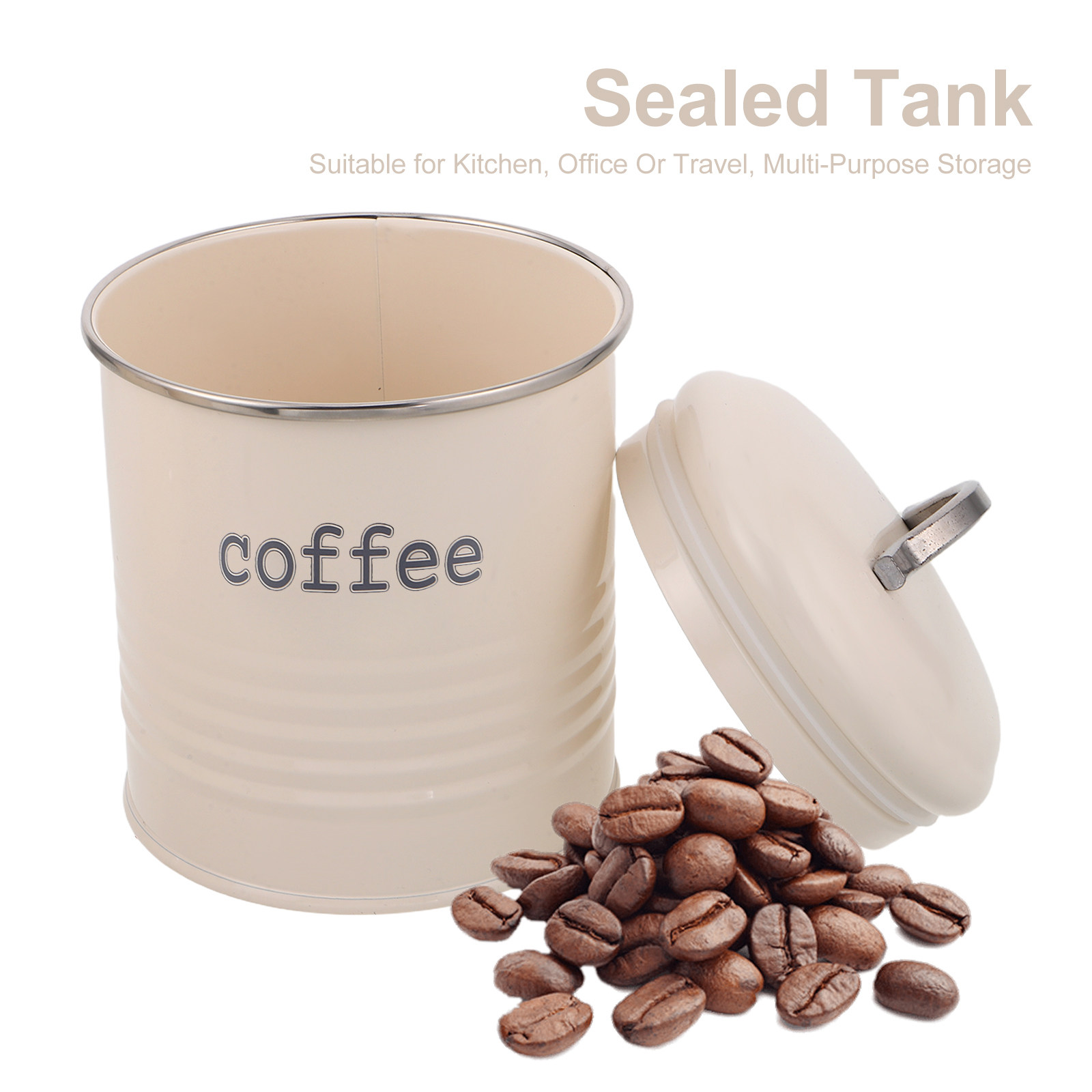 مجموعة من 3 حاويات محكمة الإغل - مراجعة Coffee Tea Uses وسعره