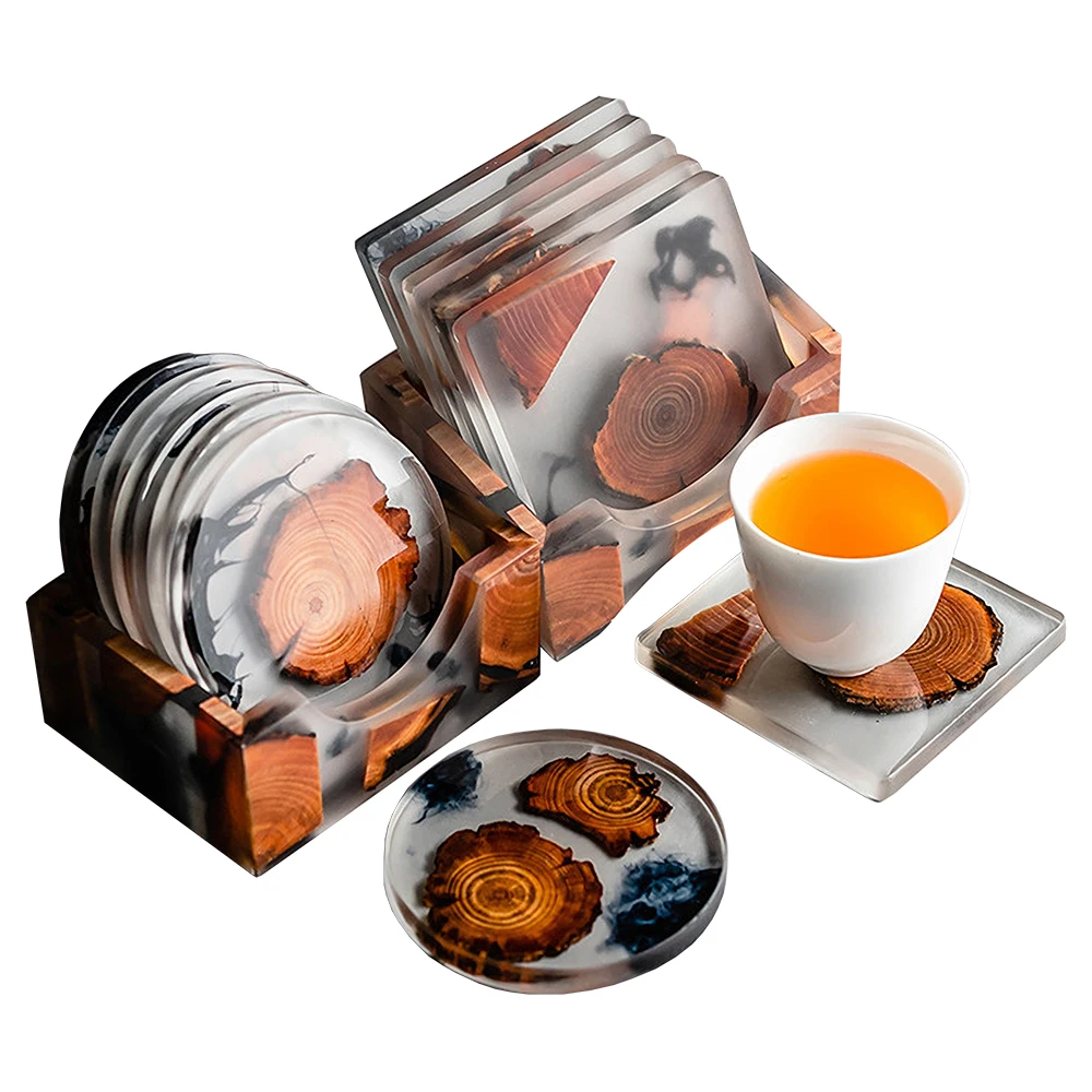 6 قطعة/المجموعة الراتنج الصنوب - مراجعة Tea Coffee Pot Set وسعره