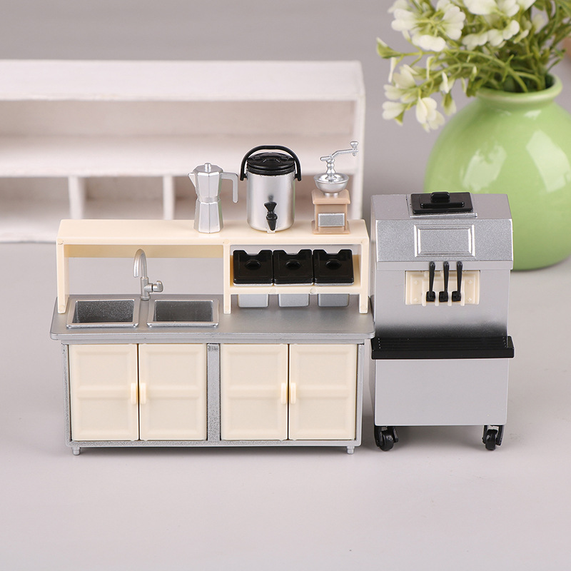 1:12 دمية صغيرة الحليب الشاي م - مراجعة Coffee Tea Machine For Home وسعره